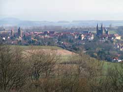 Blick vom Büraberg