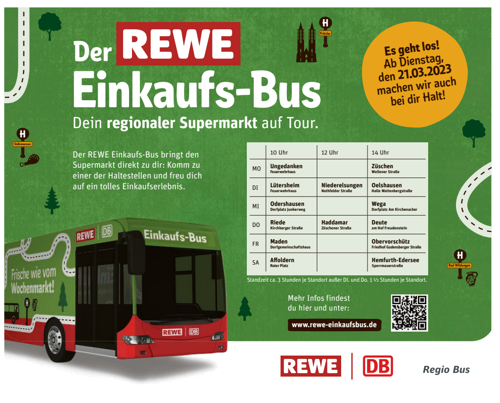 Rewe-Einkaufsbus Information